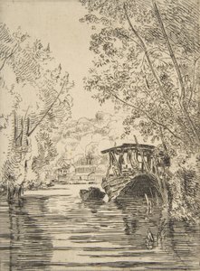 La barca del tintore Bas-Meudon, ca. 1868