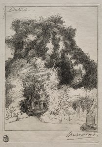 Il giardino della locanda a Dulwich, c. 1870