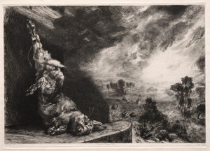 Il grande coniglio, 1891, stampato 1894