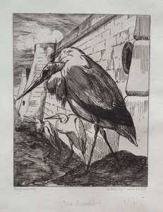 Le cicogne, 1865
