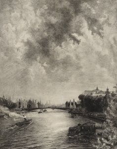 Senza titolo (Vista della Senna) da Felix Bracquemond