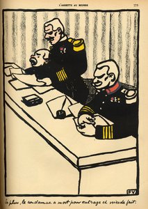 Un tribunale militare pronuncia una condanna a morte, da 