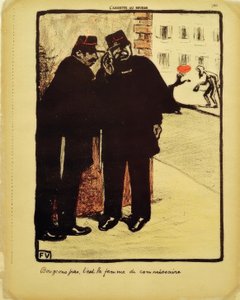 Non muoverti, è la moglie del commissario da Felix Edouard Vallotton