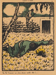 Crimini e punizioni VII, 764: Troverai che è piuttosto difficile!, 1901 da Felix Edouard Vallotton