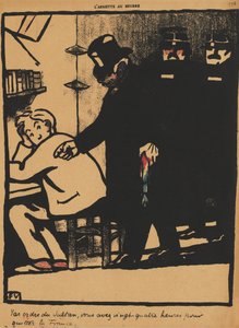 Crimini e punizioni XXI, 778: Per ordine del Sultano, 1869 da Felix Edouard Vallotton