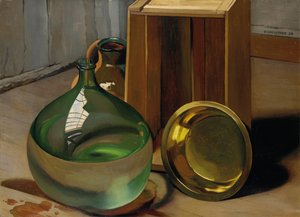 Dame-jeanne e cassa, 1925 da Felix Edouard Vallotton