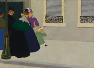 In passeggiata, c. 1895 da Felix Edouard Vallotton