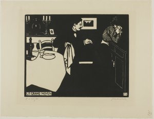 Misura Estrema, tavola sei da Intimità da Felix Edouard Vallotton