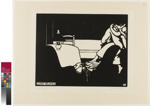 Le cinque, tavola sette da Intimità da Felix Edouard Vallotton