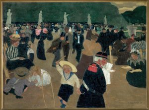 Giardino del Lussemburgo da Felix Edouard Vallotton