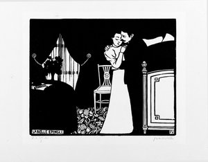 La bella spilla da Felix Edouard Vallotton