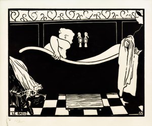 Il bagno da Felix Edouard Vallotton