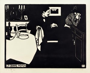 Il grande mezzo da Felix Edouard Vallotton