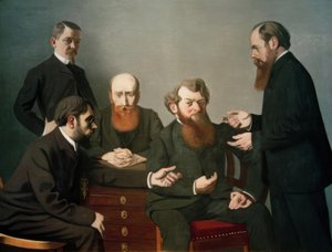 I cinque pittori da Felix Edouard Vallotton