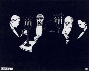 Poker da Felix Edouard Vallotton