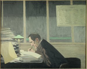 Ritratto di Felix Feneon (1861-1944), critico d