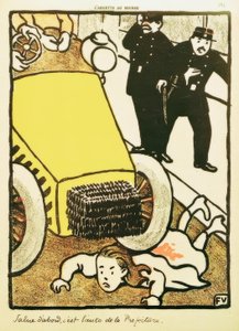 Prima saluta, è la macchina della prefettura! da Felix Edouard Vallotton