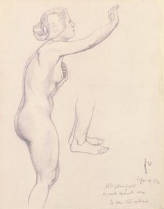 Studio per Perseo e Andromeda, 1918 da Felix Edouard Vallotton