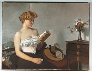 Svizzera, Berna, Femme Lisant (Donna che legge) da Felix Edouard Vallotton