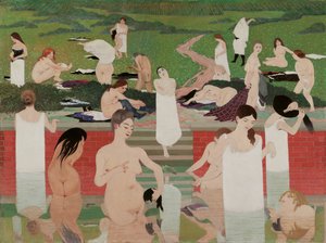 Il bagno: sera d