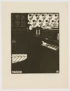 Il pianoforte, dalla serie "Strumenti musicali", 1896-97