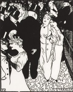 Lo straniero, 1894 da Felix Edouard Vallotton