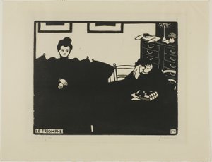 Il trionfo, tavola due da Intimità da Felix Edouard Vallotton