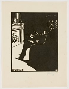 Il violino, dalla serie "Strumenti musicali", 1896-97