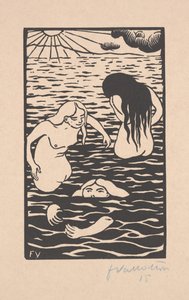 Tre bagnanti da Felix Edouard Vallotton