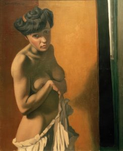 Torso nudo marrone da Felix Edouard Vallotton