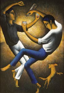 Les Deux Basques, c.1912 da Felix Elie Tobeen
