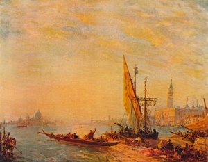 Ingresso al Canal Grande, Venezia, c. 1875