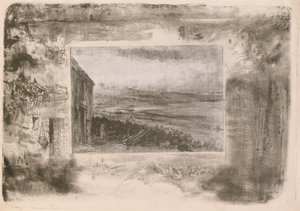 Chaumière de pêcheur, 1892 da Felix Hilaire Buhot