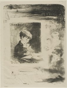 Bambino che disegna (Jean Buhot)