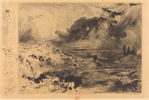 La Tempesta da Felix Hilaire Buhot