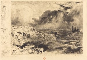 La tempesta da Felix Hilaire Buhot