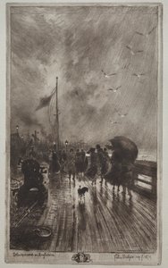Sbarco in Inghilterra da Felix Hilaire Buhot