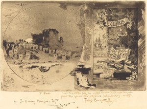Il castello dei gufi da Felix Hilaire Buhot
