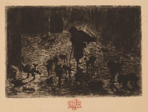 I Nottambuli da Felix Hilaire Buhot