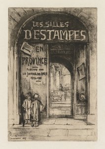 Le sale delle stampe in provincia da Felix Hilaire Buhot