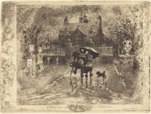 I vicini di campagna da Felix Hilaire Buhot