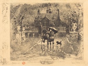 I vicini di campagna da Felix Hilaire Buhot