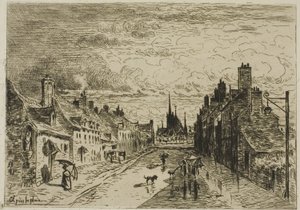 La mia piccola città da Felix Hilaire Buhot