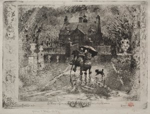 I vicini di campagna da Felix Hilaire Buhot