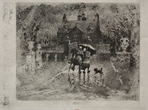 I vicini di campagna, 1879-1880 da Felix Hilaire Buhot