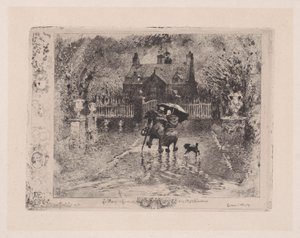 I vicini di campagna, 1860-98 da Felix Hilaire Buhot