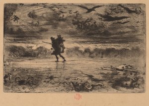 Il Pittore Marino da Felix Hilaire Buhot