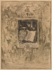 Il Gufo, 1883 da Felix Hilaire Buhot