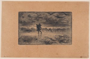 Il pittore di marine, 1860-98 da Felix Hilaire Buhot