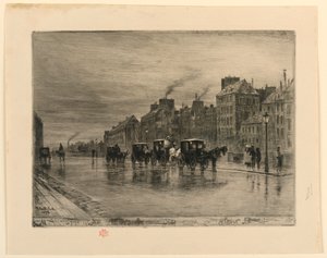 La stazione dei taxi